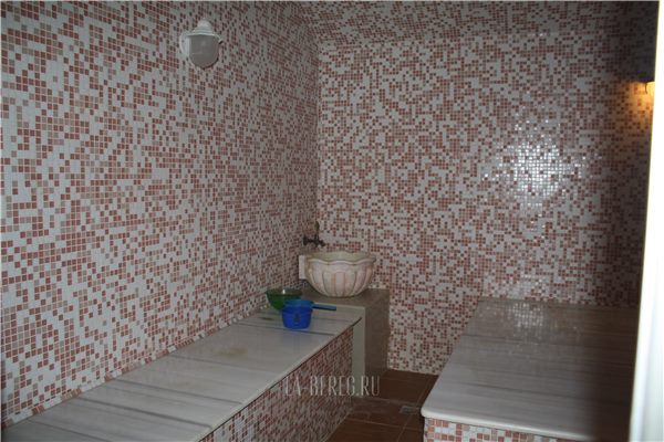 Хамам с мозаикой — SPA пансионата «Лазурный берег» — фото 22